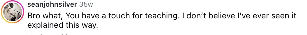 Student testimonial