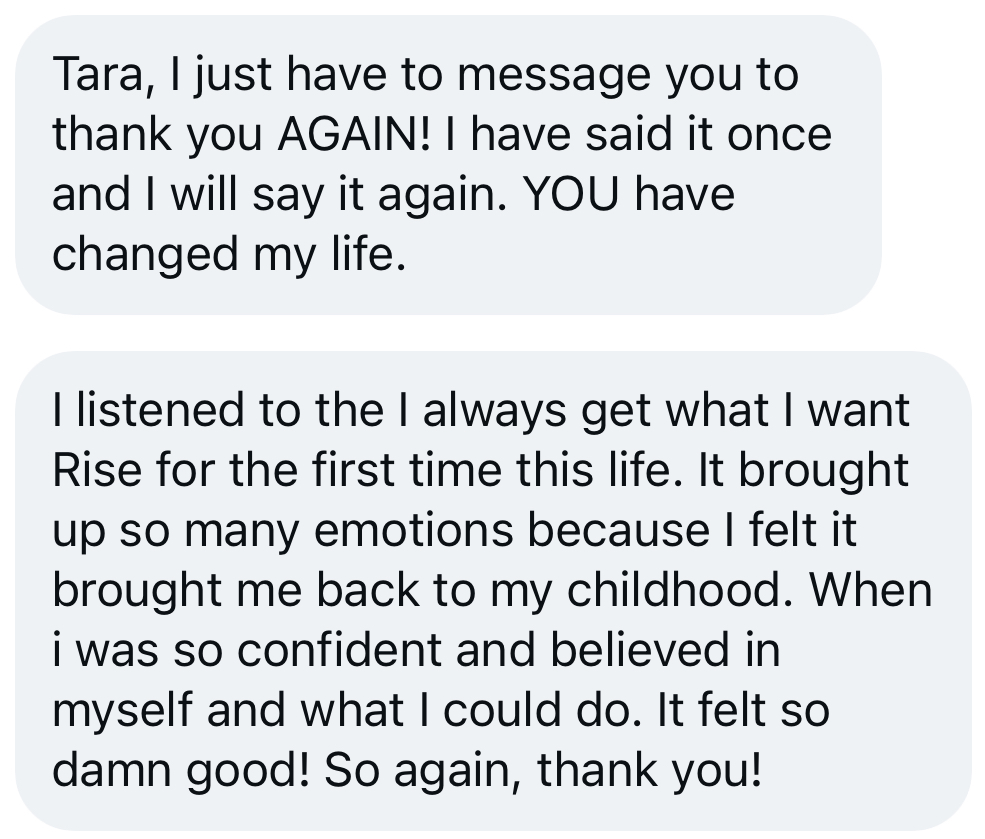 RECODE testimonial screenshot