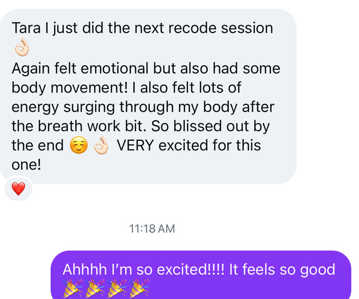 RECODE community testimonial