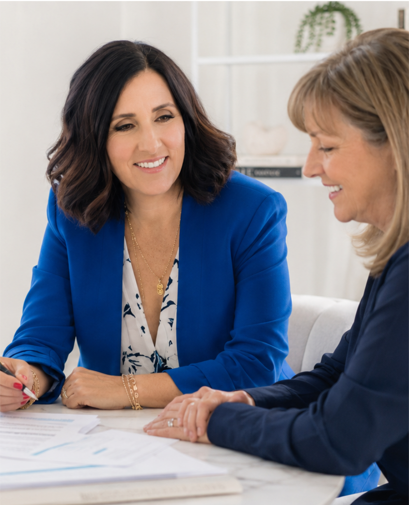 Tamara McCormic, Certified Estate Planner and founder of GoLegal, in her Orange County office