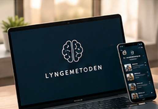 Lyngemetoden platform på computer og mobil