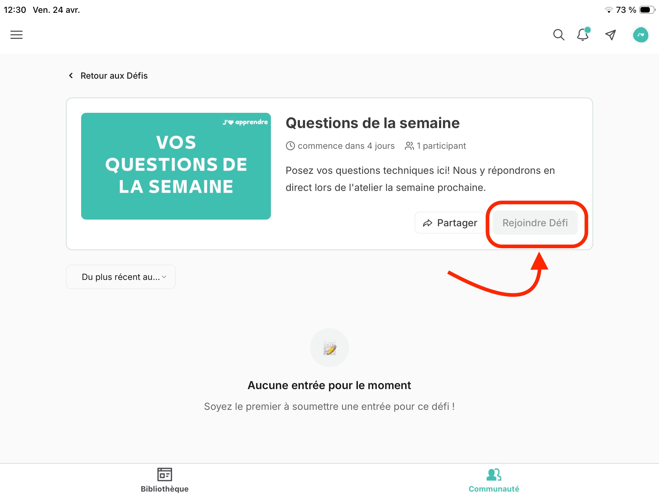 Section Défis 2