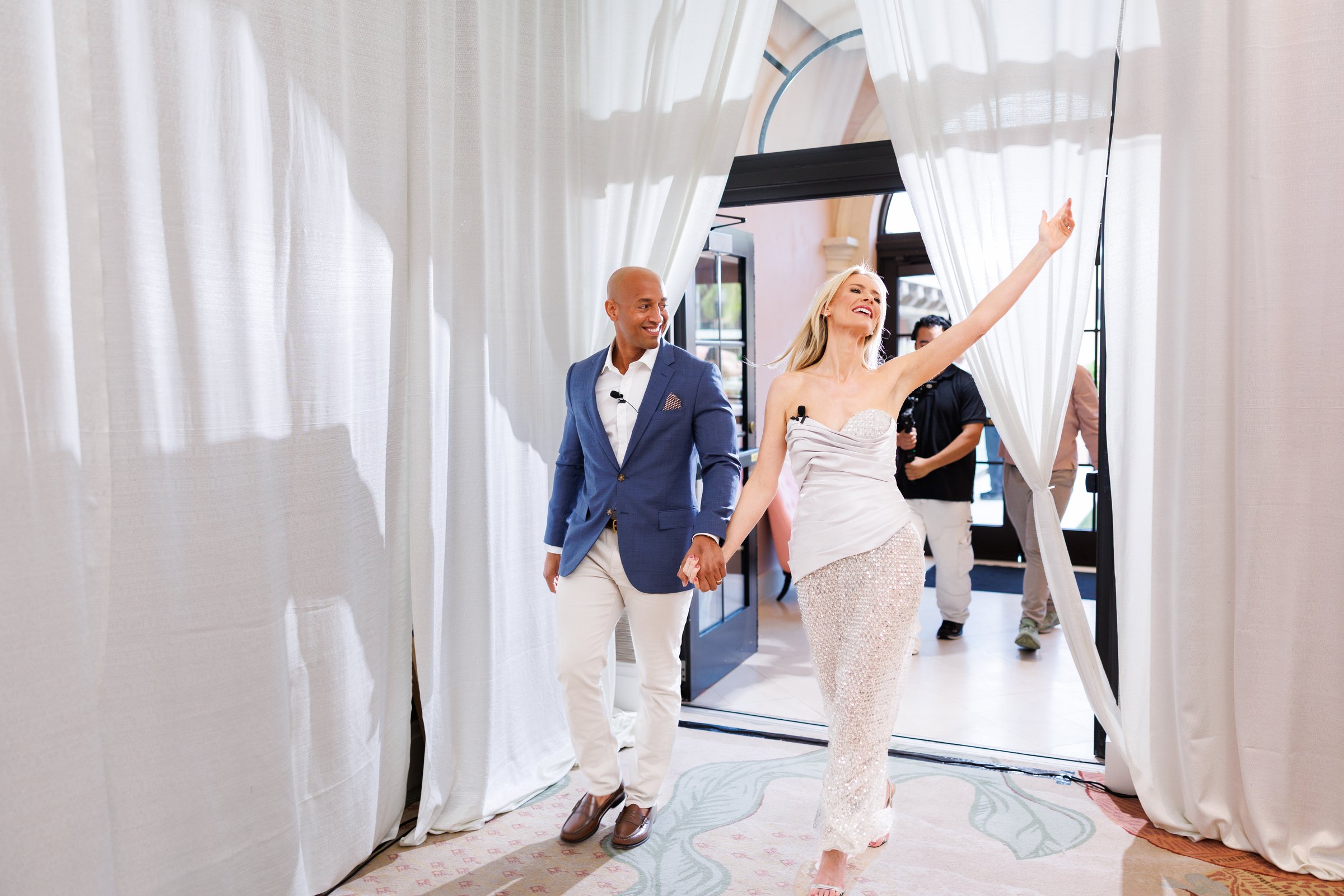 Leanne making her entrance at SGM Mastermind Live 2025