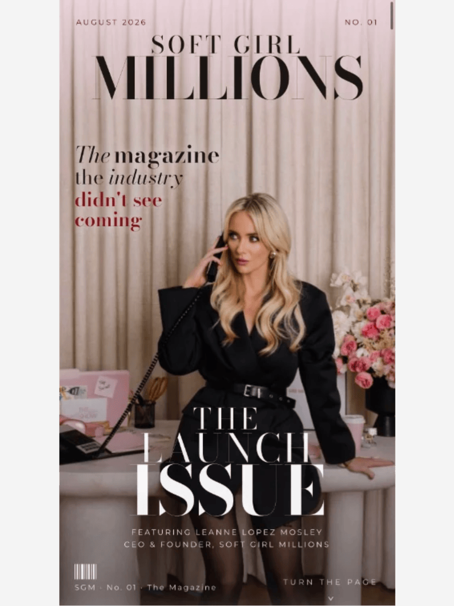 Soft Girl Millions, The Magazine, Issue 001