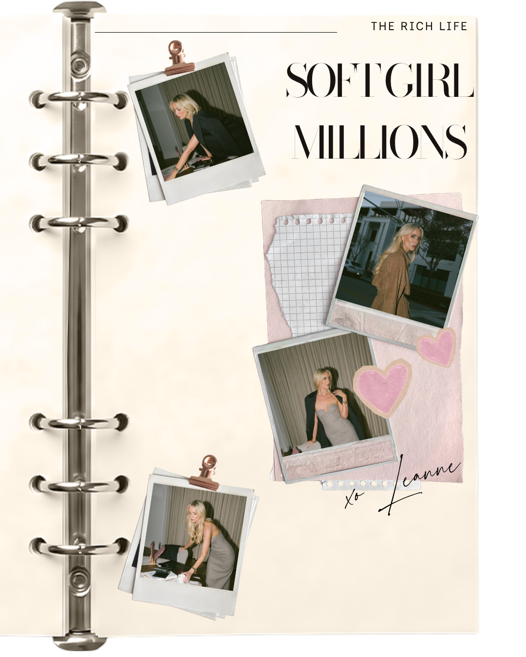 Scrapbook page from Issue 001