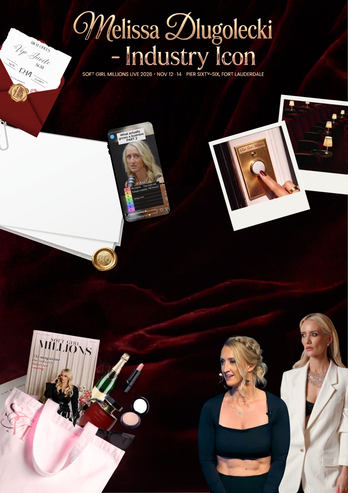Melissa Dlugolecki — Industry Icon, Soft Girl Millions Live 2026