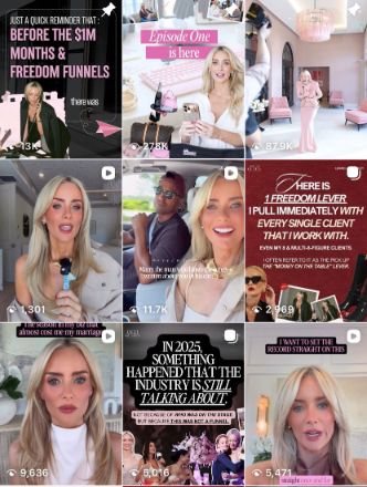 Instagram-profile visual