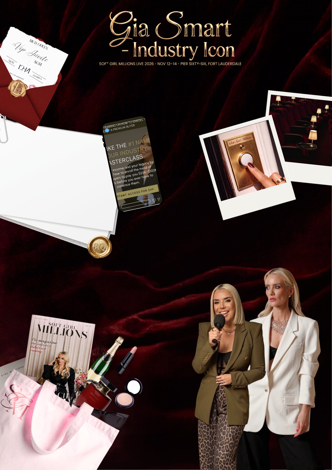 Gia Smart — Industry Icon, Soft Girl Millions Live 2026
