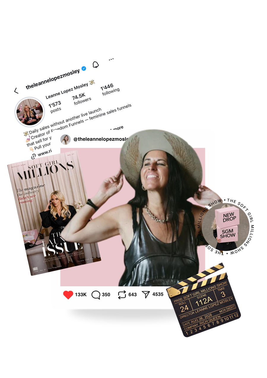 Soft Girl Millions collage