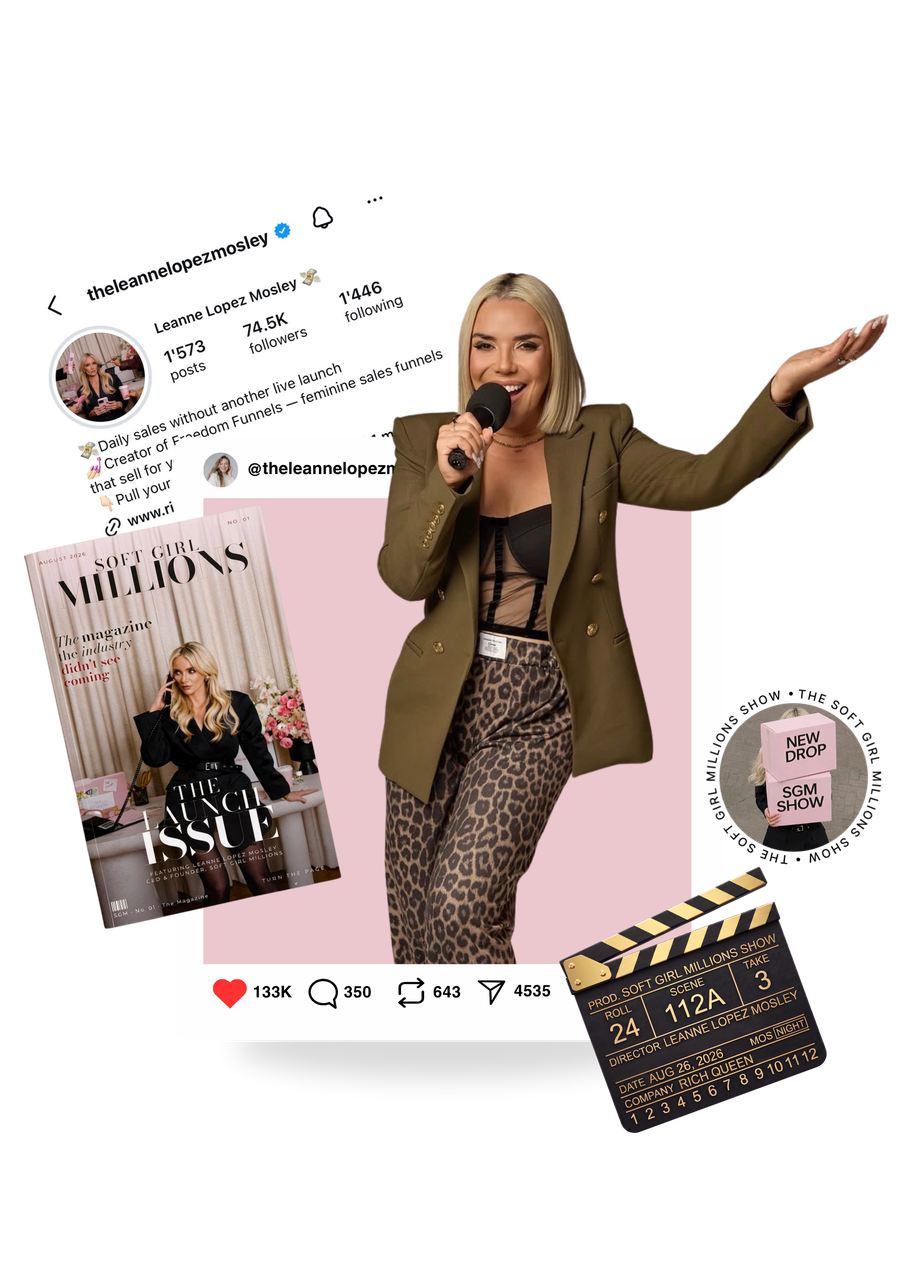 Soft Girl Millions collage