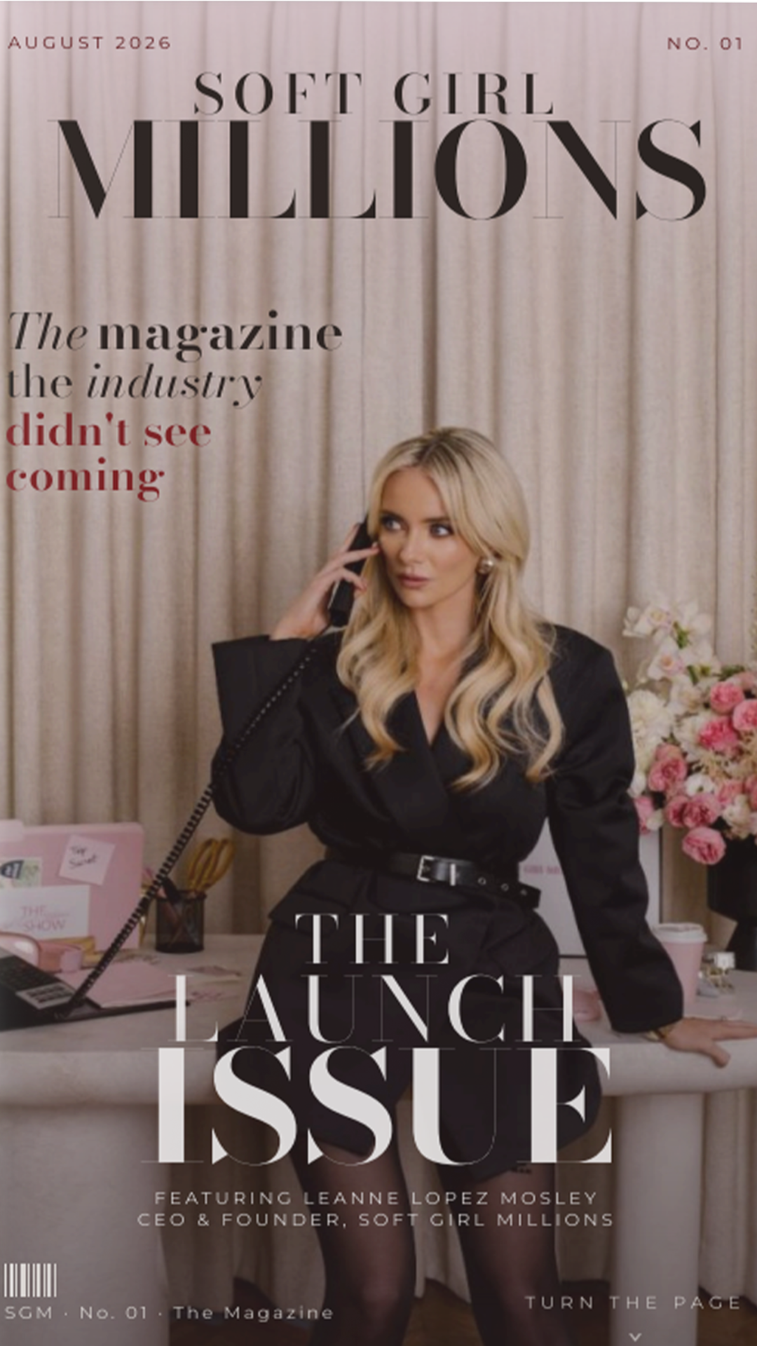 Soft Girl Millions magazine, launch issue