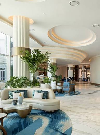 The lobby