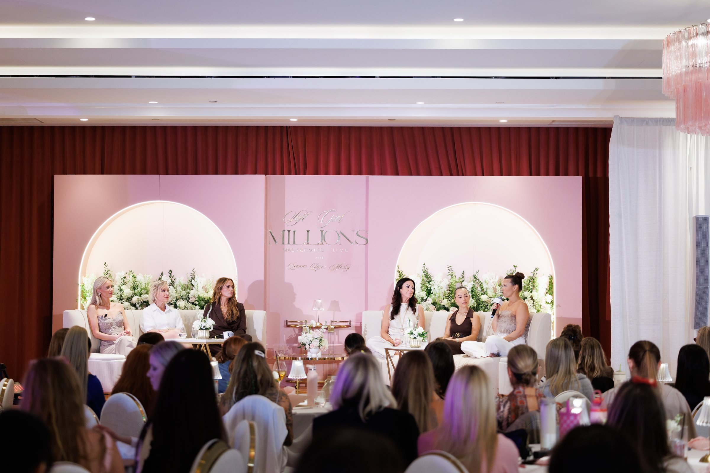 Interactive panel of 7- and 8-figure women at SGM Mastermind Live 2025