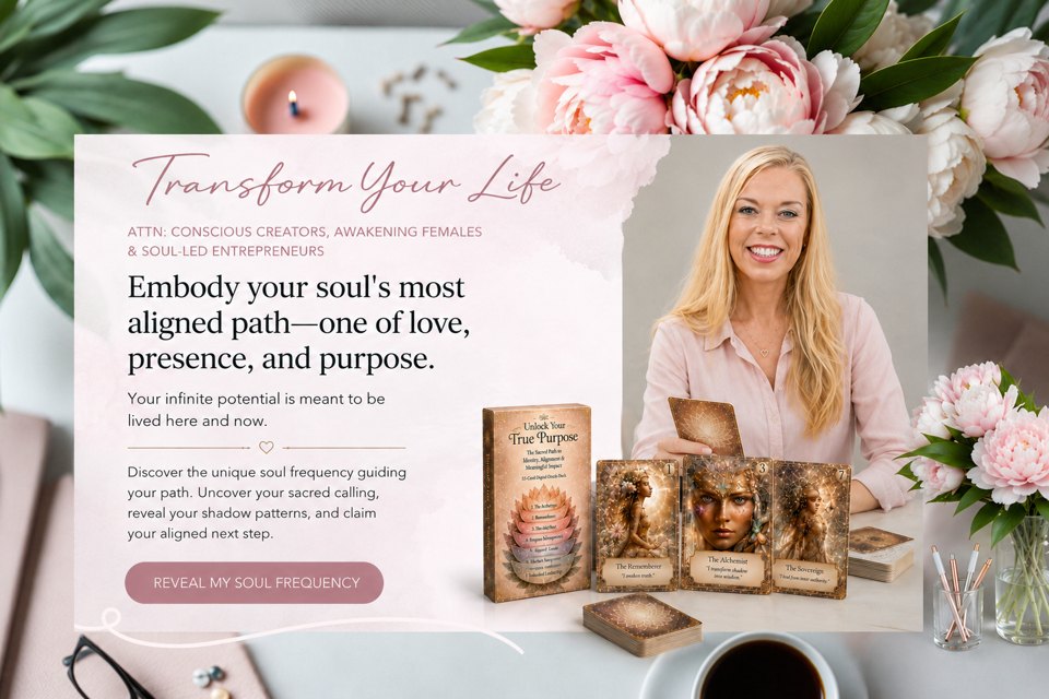 Transform Your Life — Unlock Your True Purpose Oracle