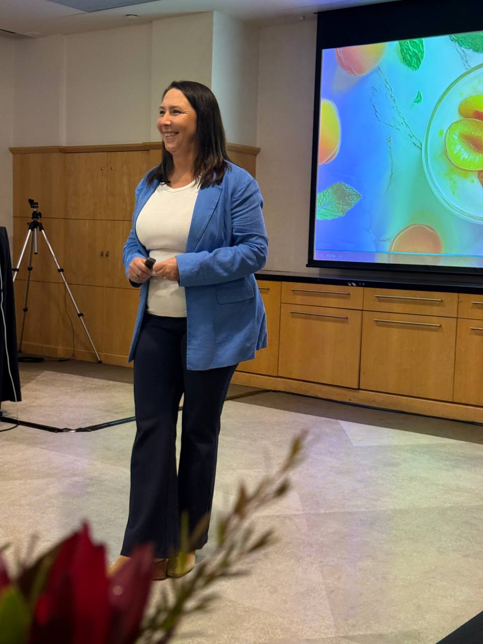 Kristy-Lee Billett speaking