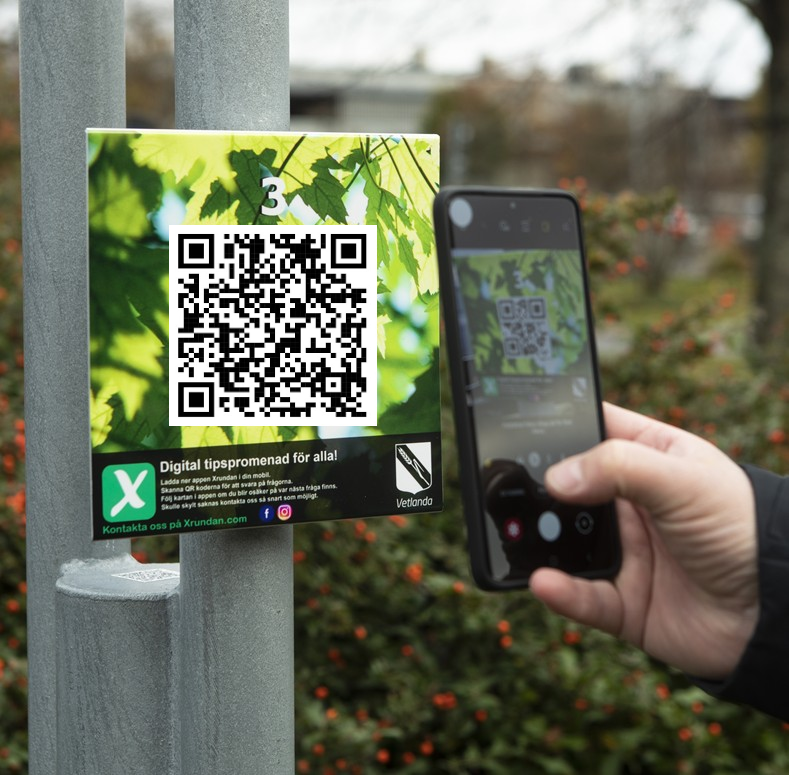 Xrundan QR-kod