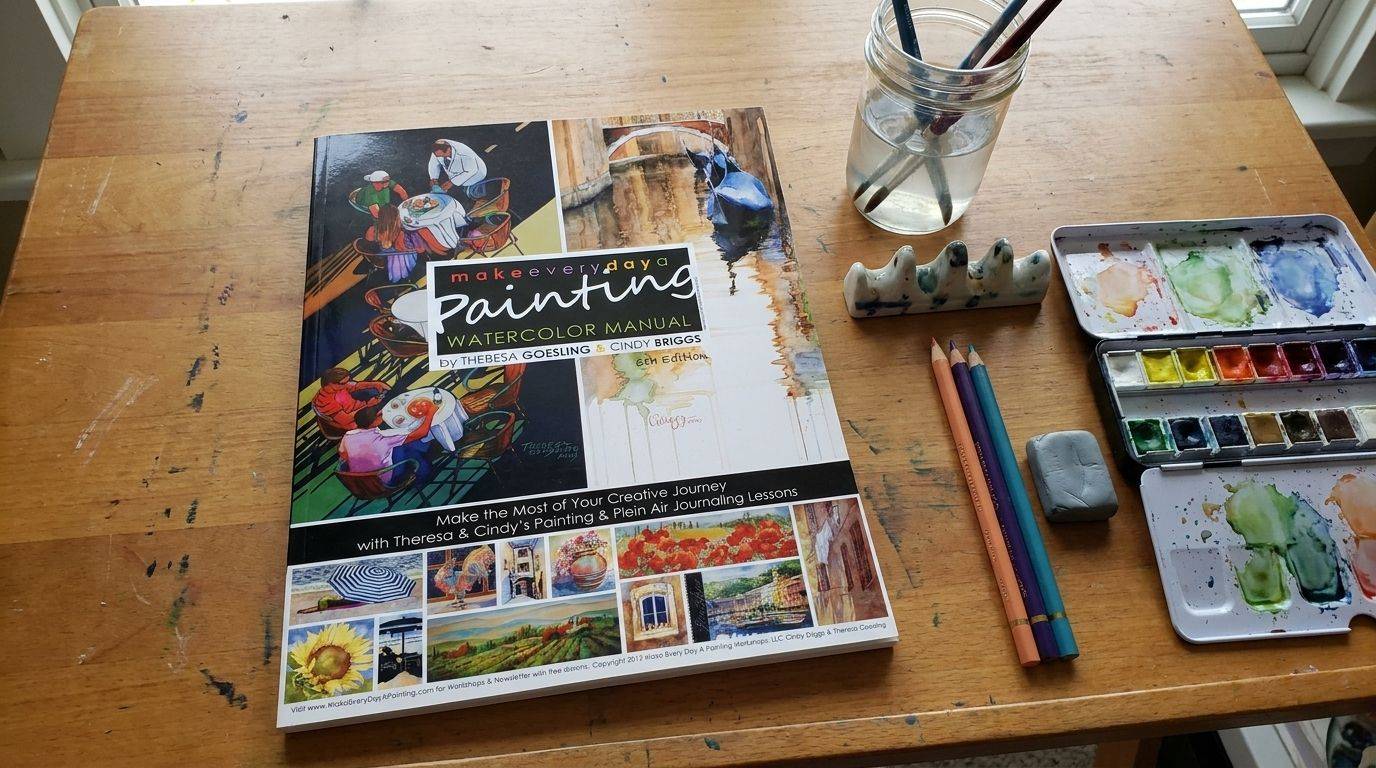 Make Every Day a Painting watercolor workbook