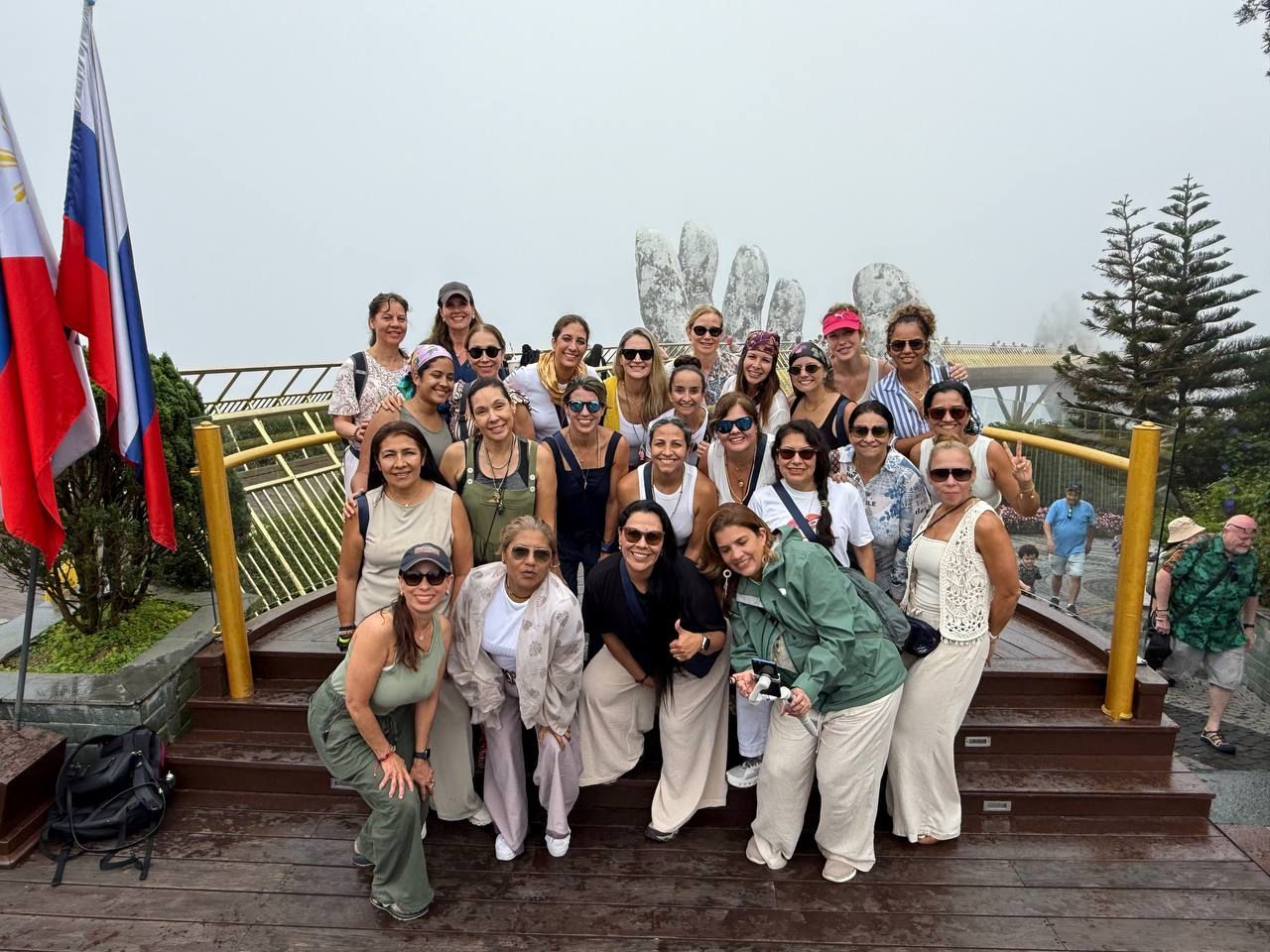 Grupo de IN durante un viaje