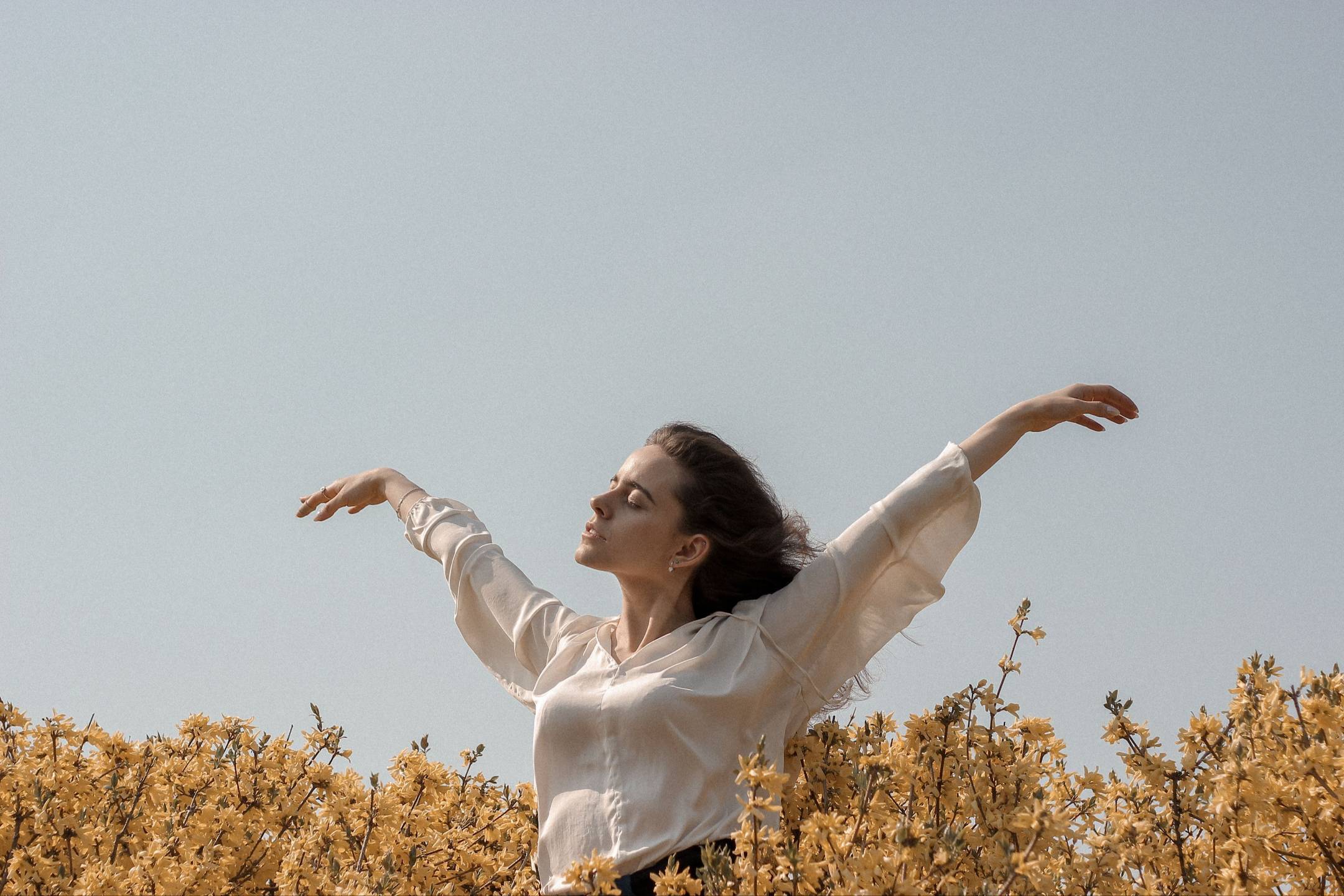 Breath, grounding, gentle movement