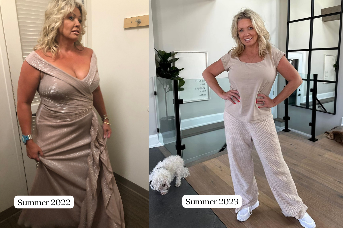 Crystal's transformation — Summer 2022 to Summer 2023