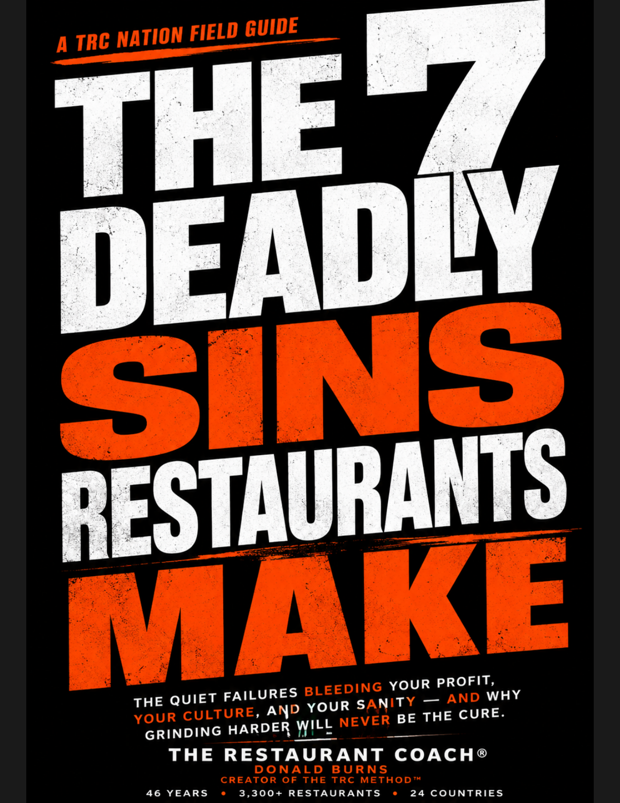 The 7 Deadly Sins Restaurants Make