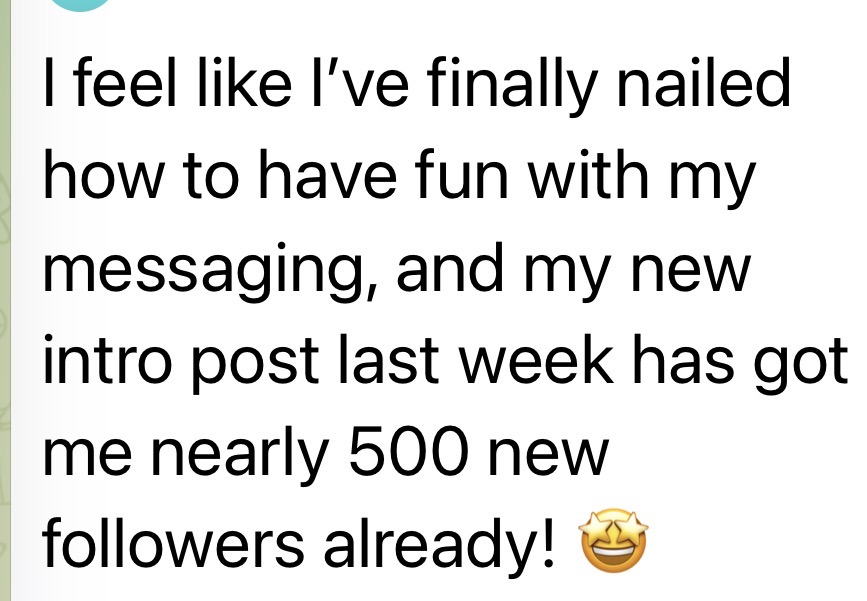 Client message