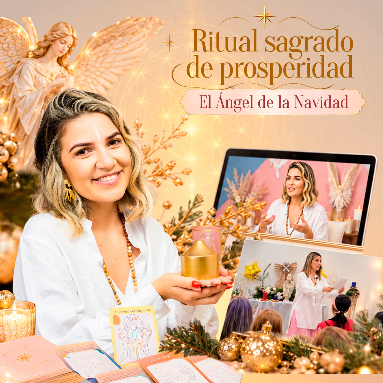 Ritual Sagrado de Prosperidad: El Ángel de la Navidad