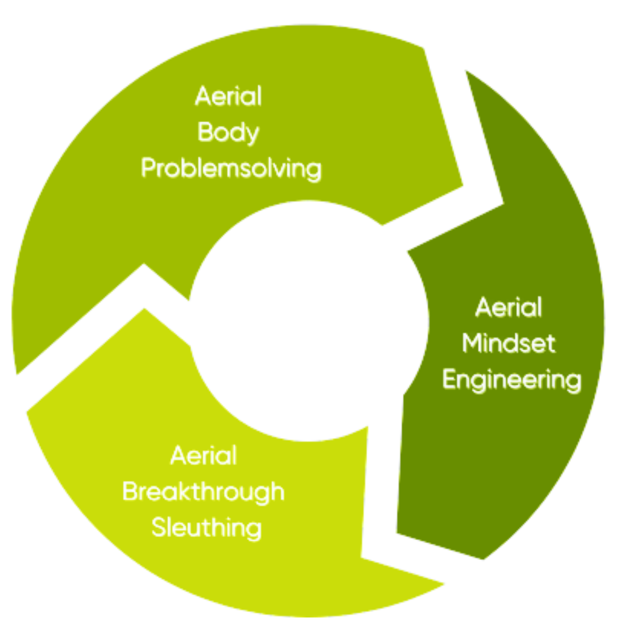 Aerial Body Problemsolving, Breakthrough Sleuthing, and Mindset Engineering diagram