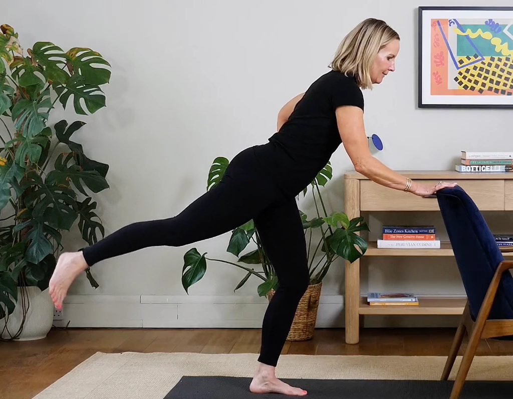 Weeks 1 to 3 — balance, stability and coordination training