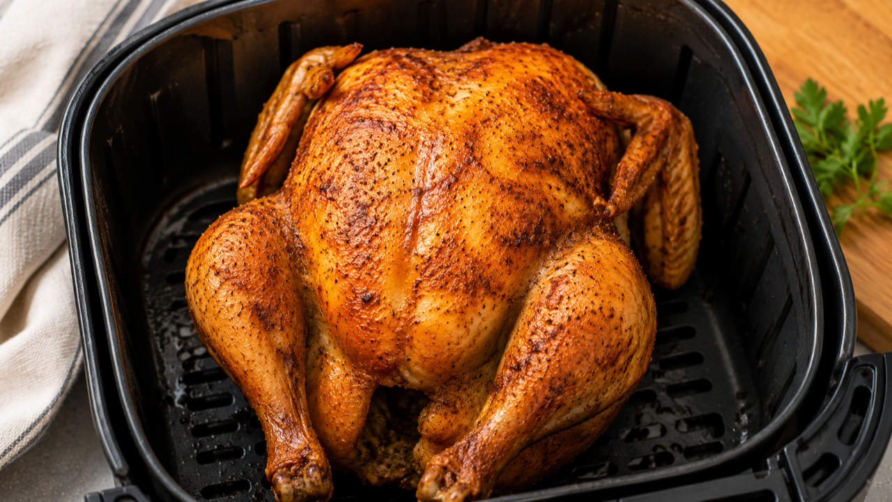 Whole Roast Chicken Air Fryer