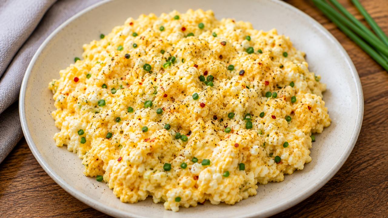Cottage Cheese Scramble