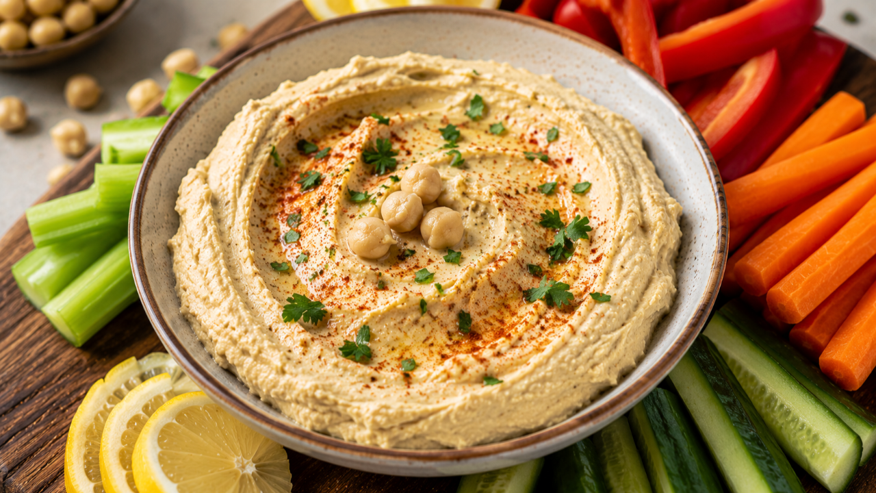 Oil-Free Hummus