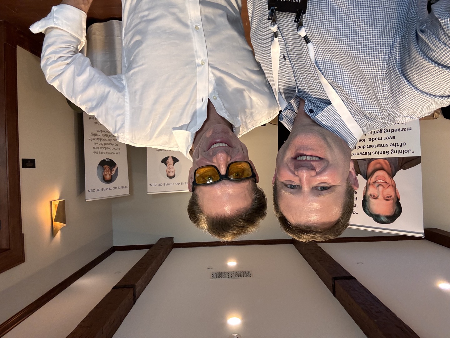 Troy Aberle with Dave Asprey