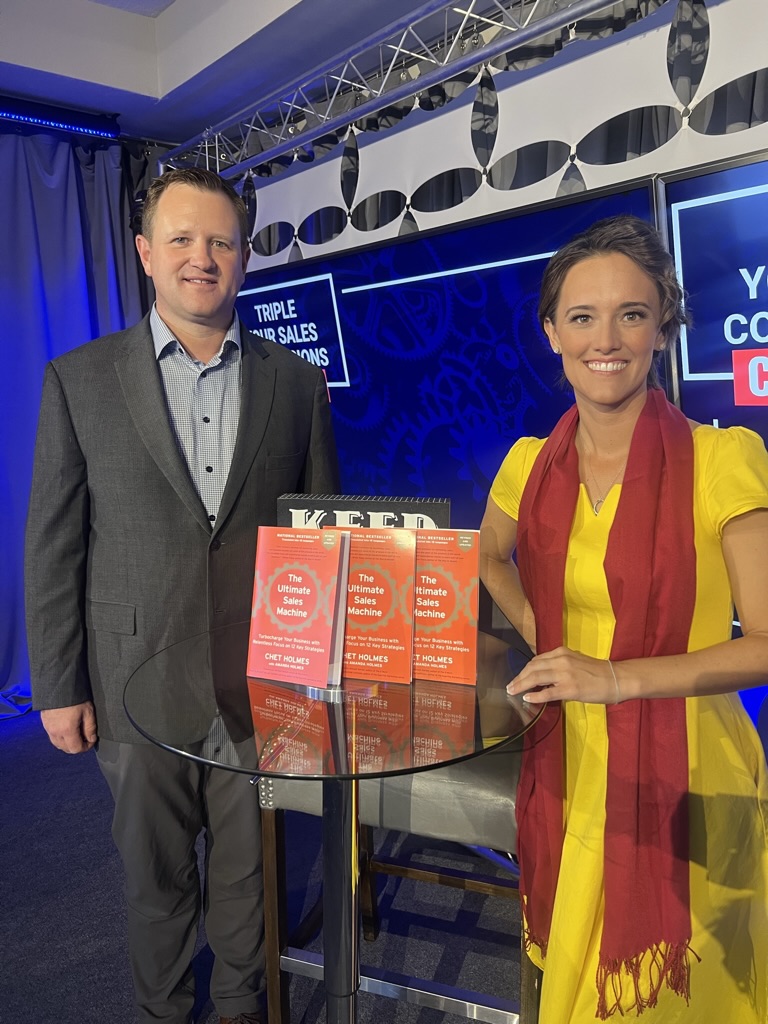 Troy Aberle with Amanda Holmes and The Ultimate Sales Machine