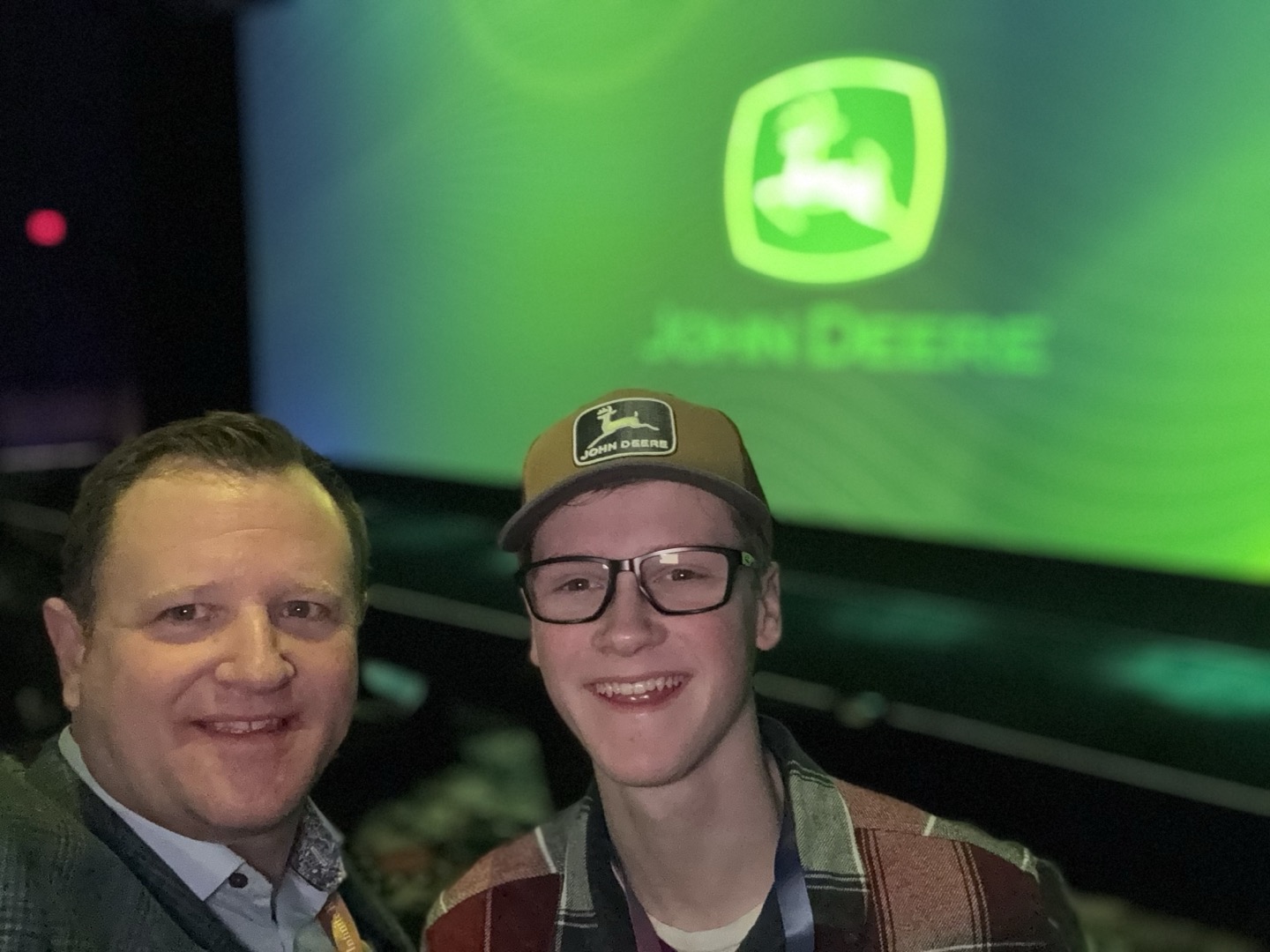 Troy and Luke were invited to John Deere’s autonomous technology launch.