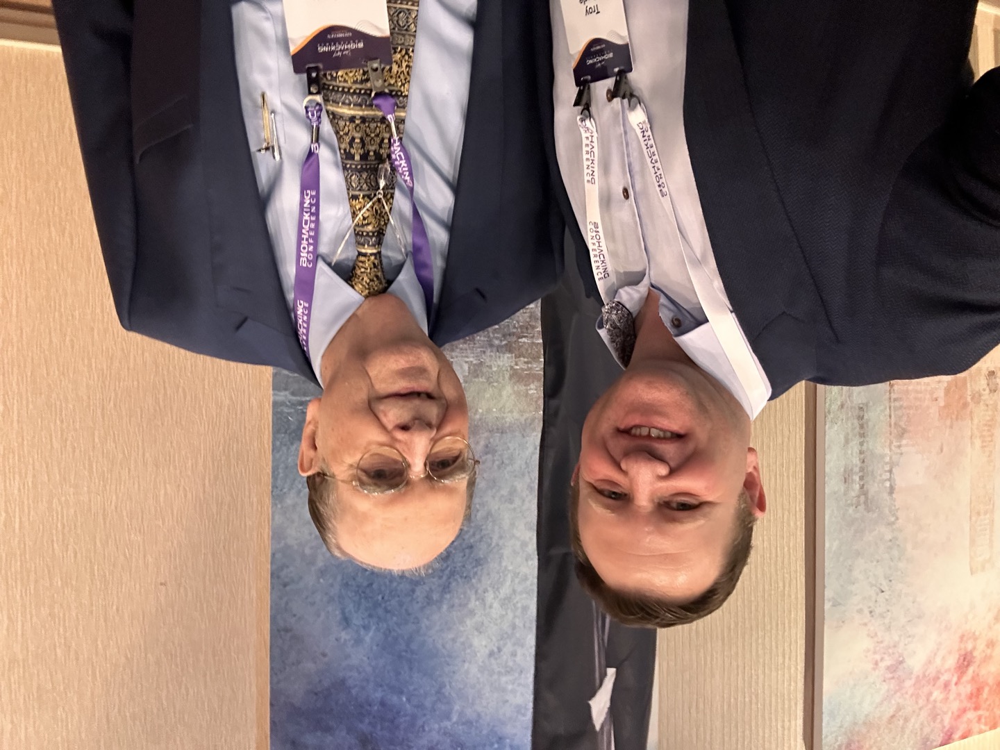 Troy Aberle with Dr. Tennant