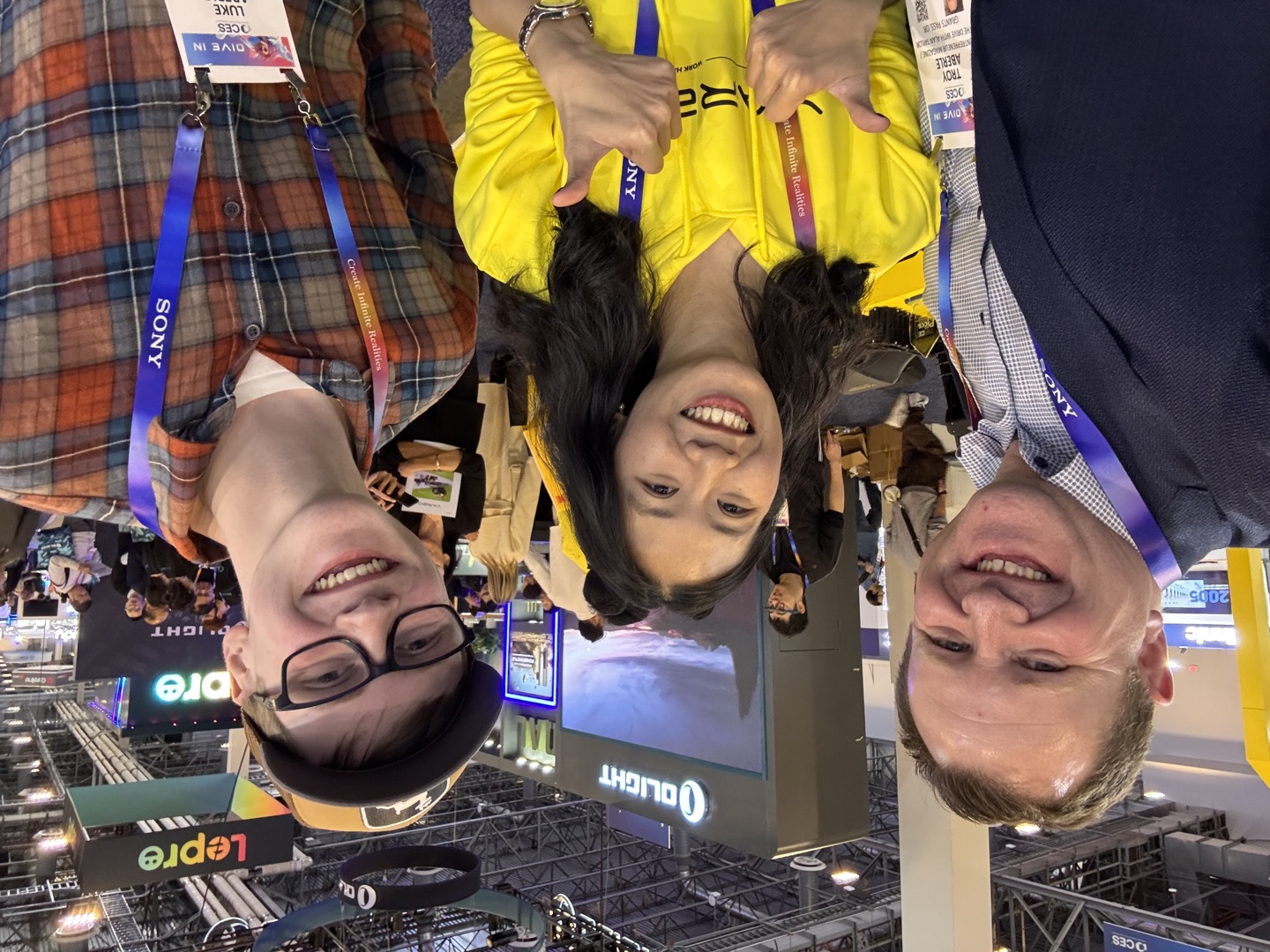 A moment at the Yarbo exhibit during CES.