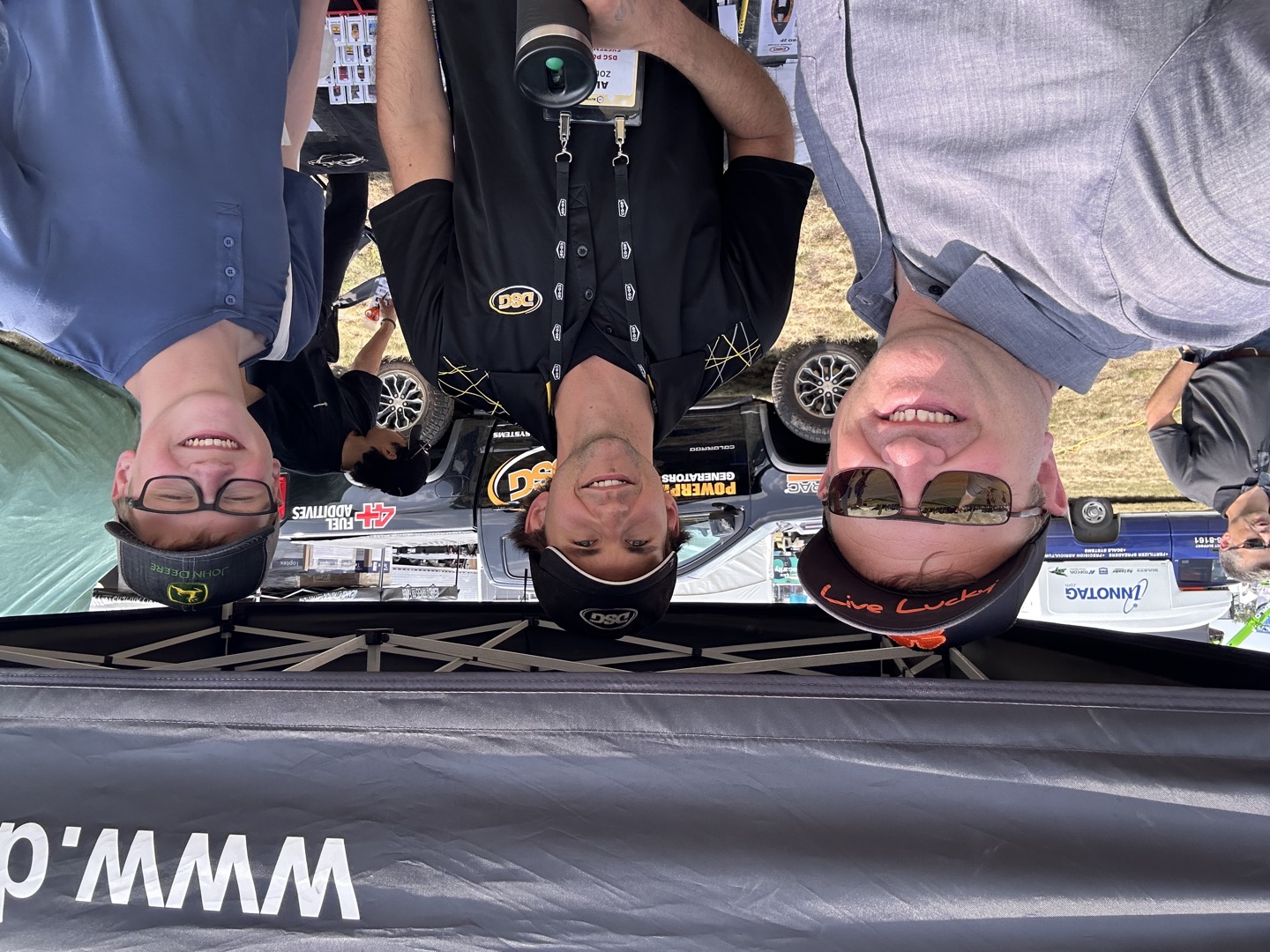 A moment at the DSG booth.
