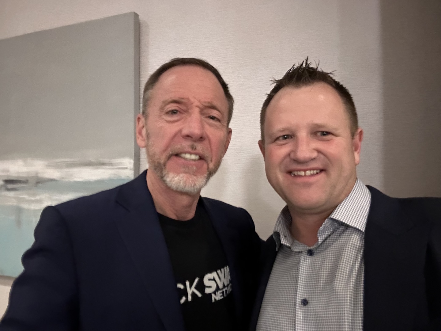 Troy Aberle with Chris Voss