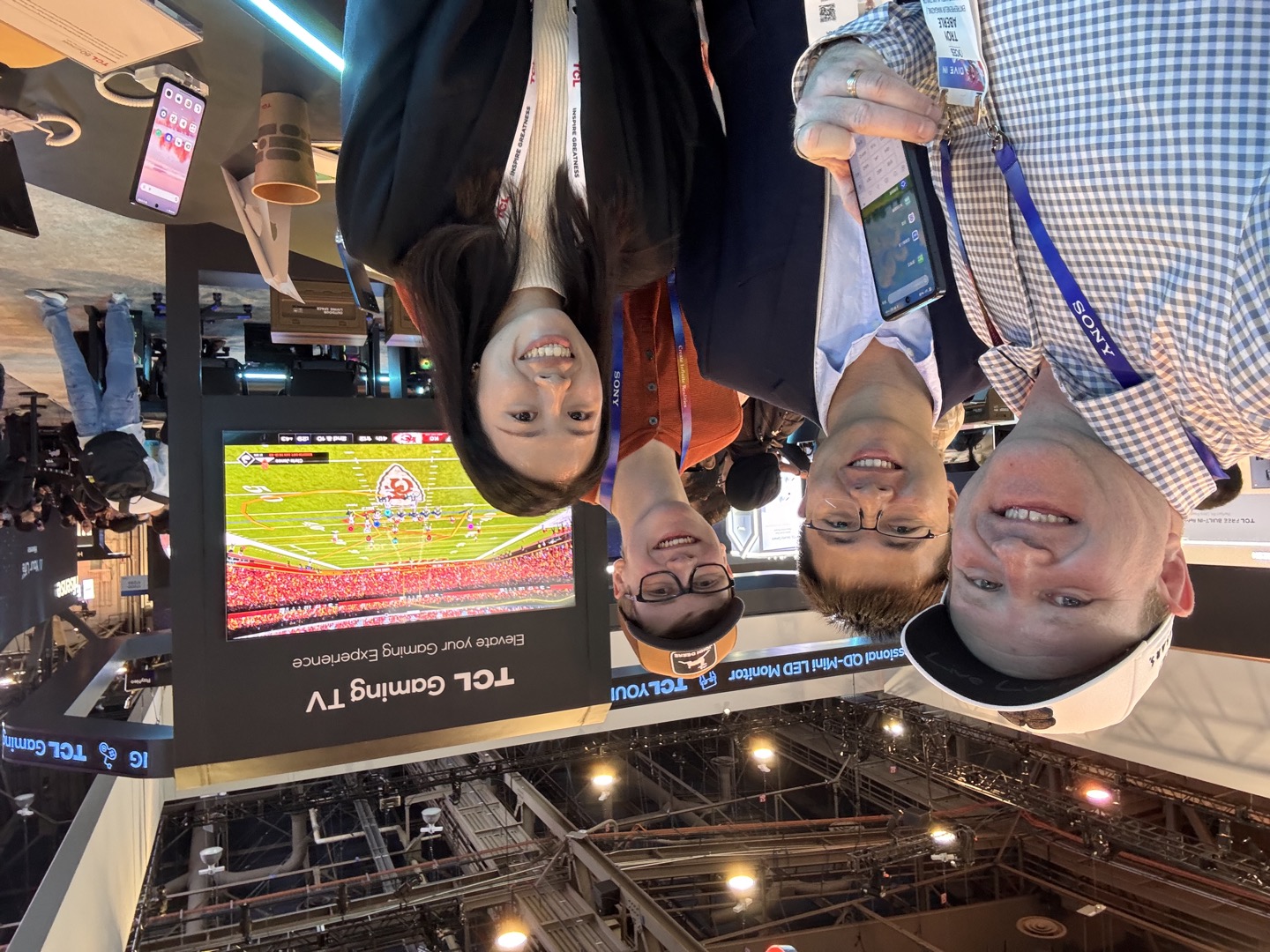A visit to the TCL exhibit at CES in Las Vegas.