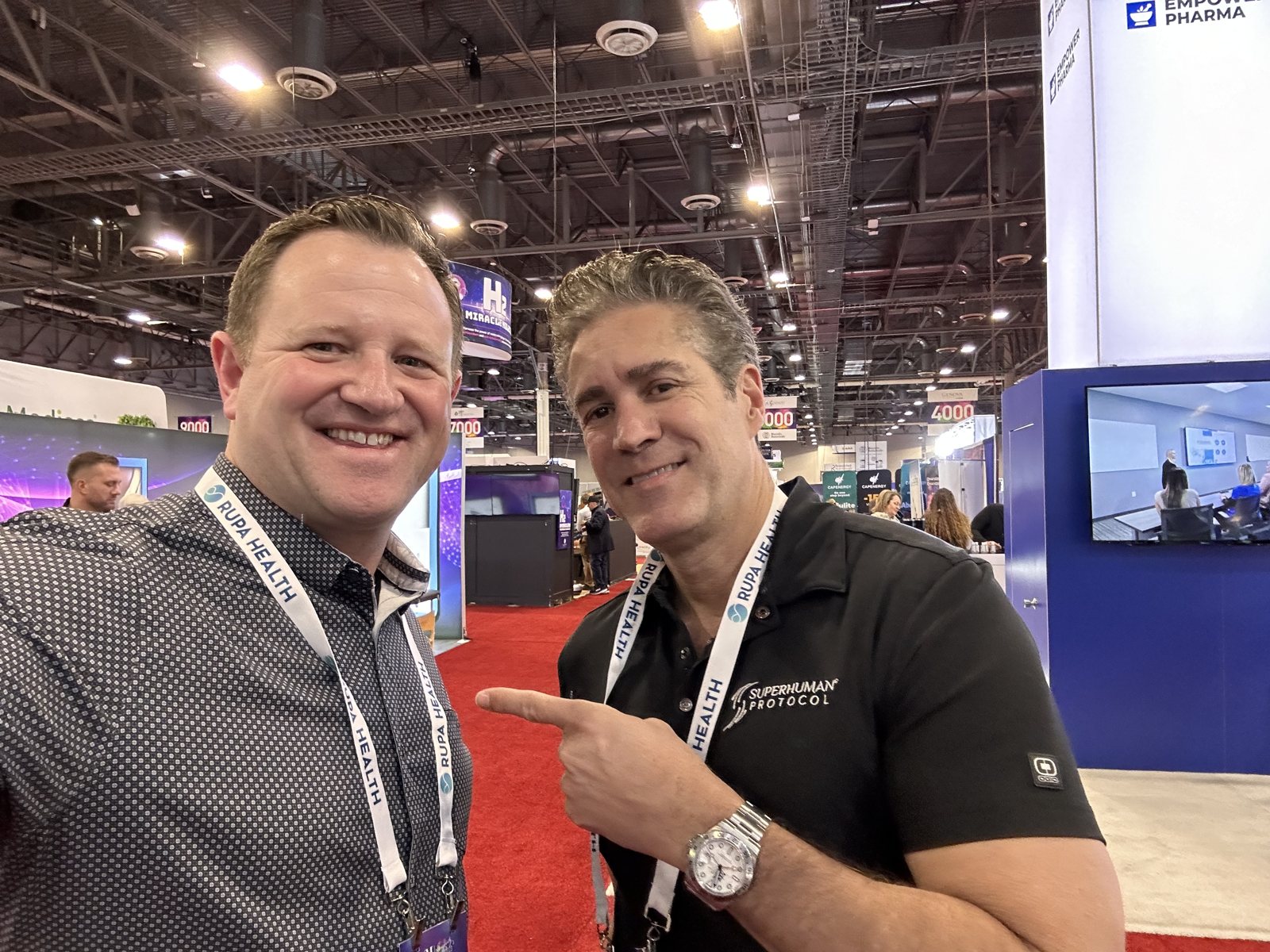 With Jason Tebeau, founder, president, and CEO of Da Vinci Medical.