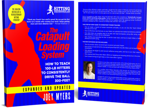 The Catapult Loading System book by Joey Myers — Amazon #1 bestselling baseball hitting training system