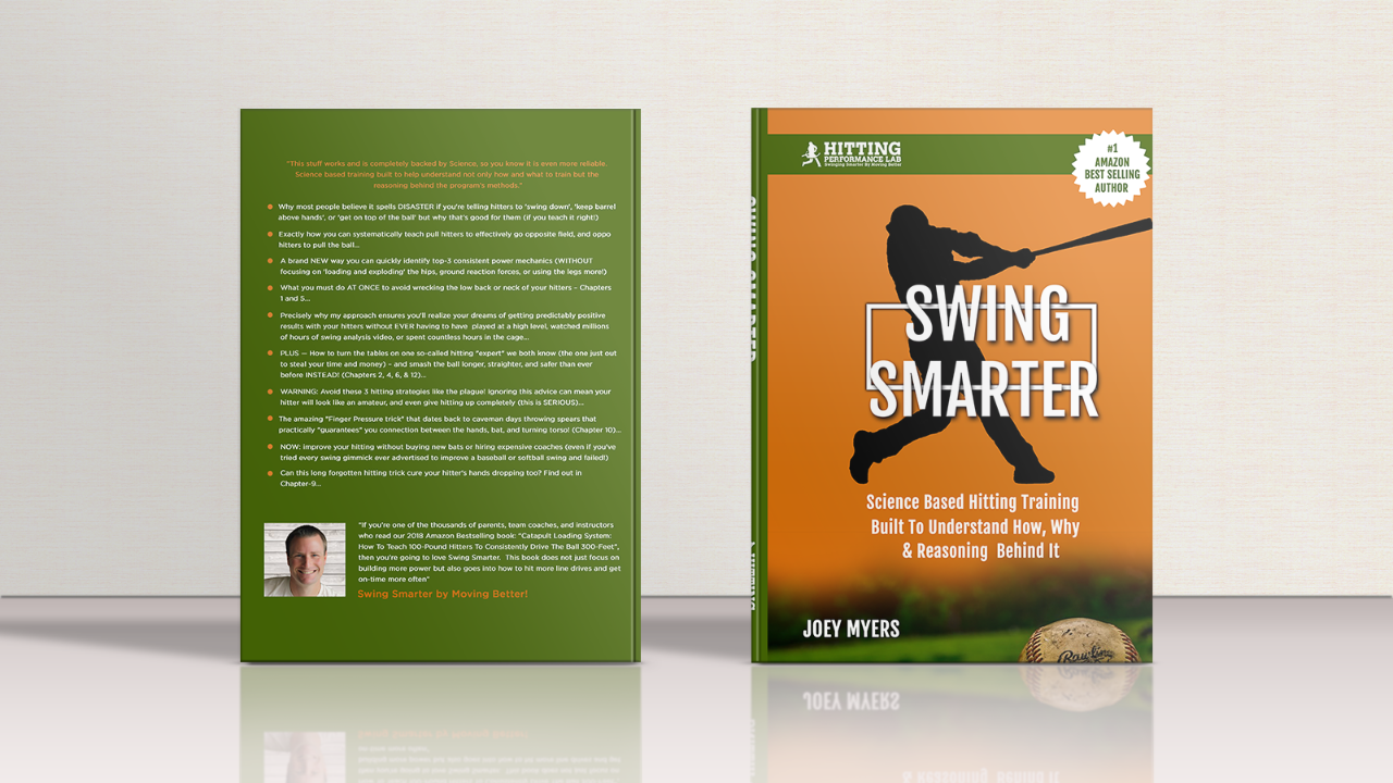 Swing Smarter baseball hitting book by Joey Myers — science-based hitting training