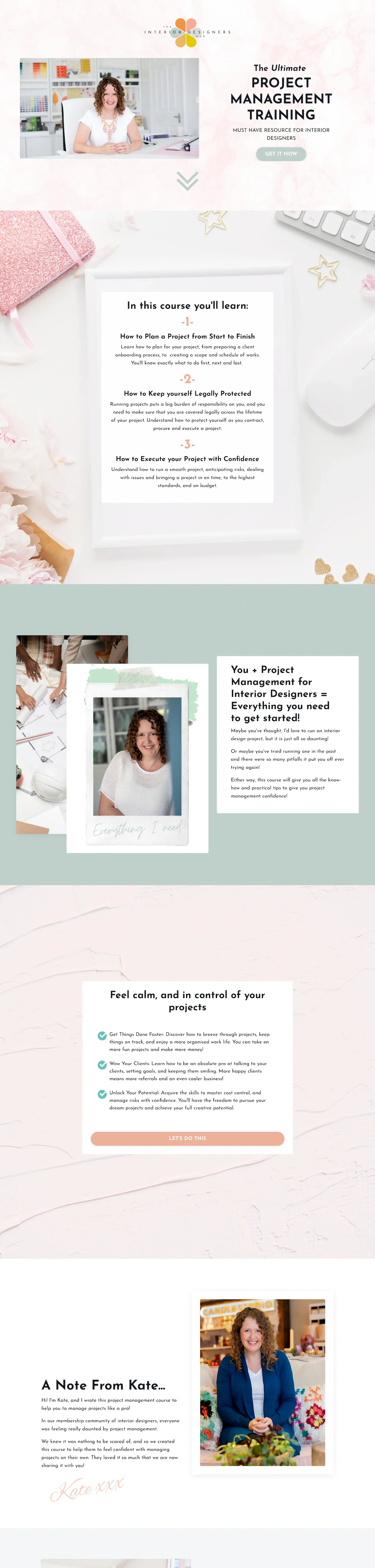Aimee Sales Page Example