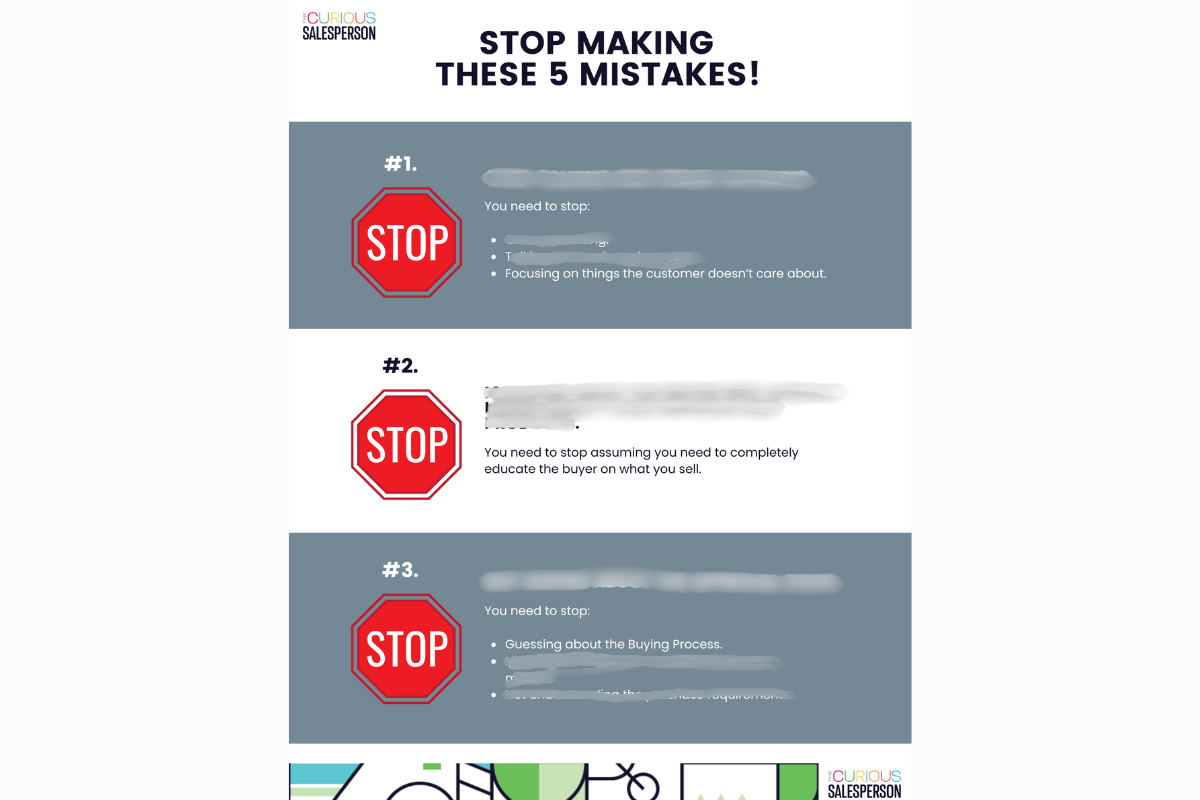 Stop making these 5 mistakes