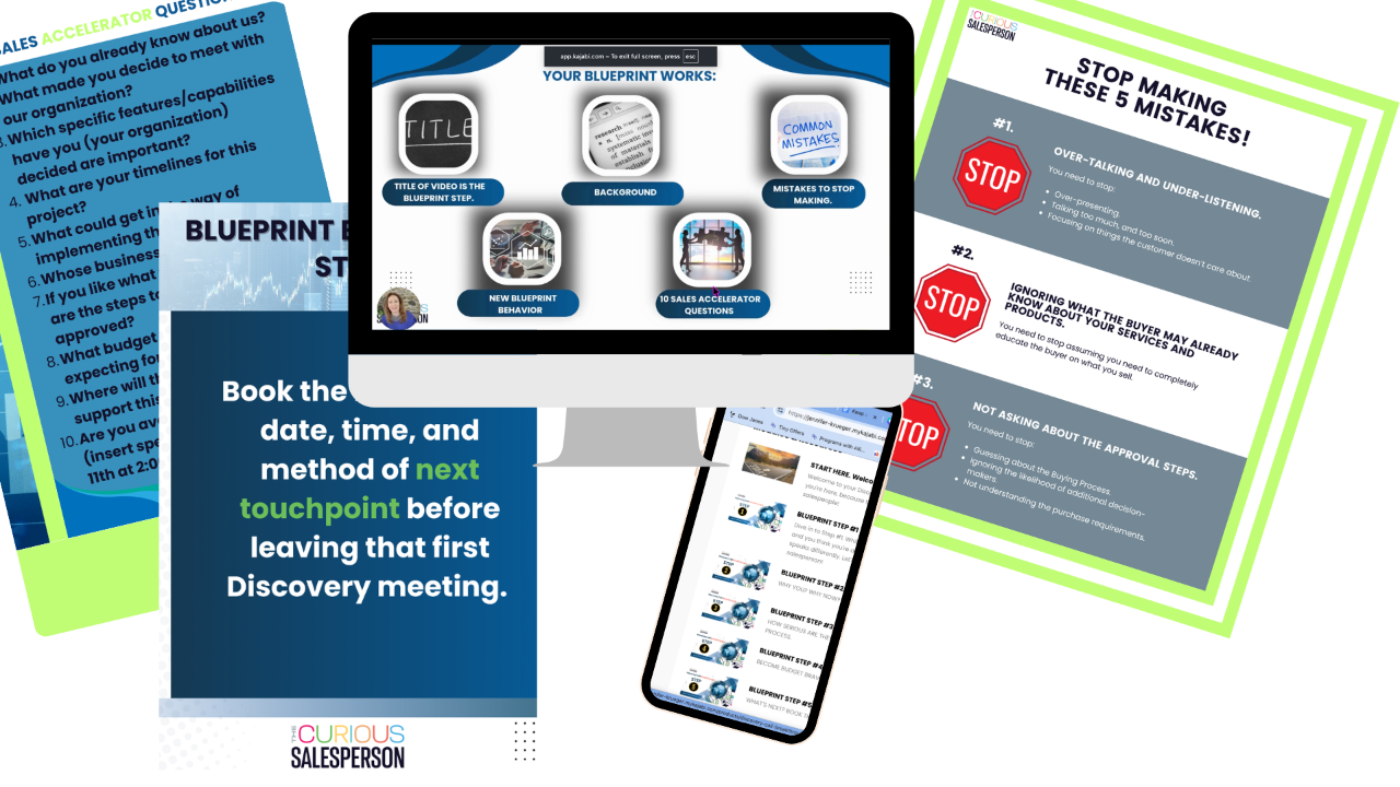 The Curious Salesperson — Jennifer Krueger, CEO