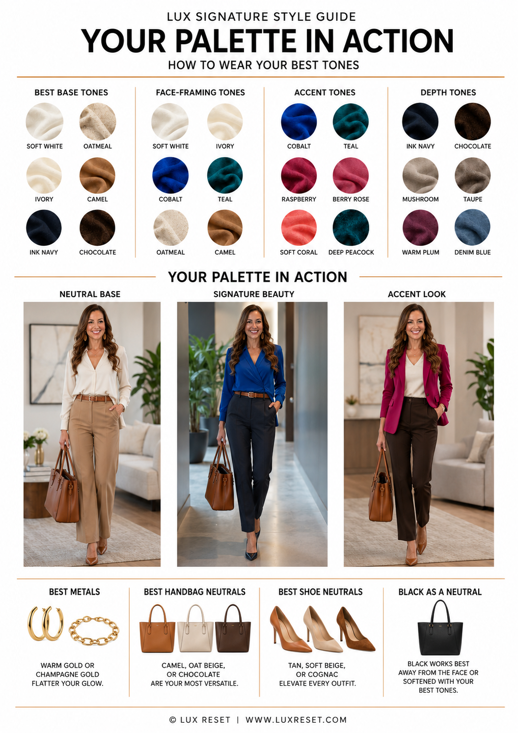 Page 3 of Jaimie's LUX Signature Style Guide
