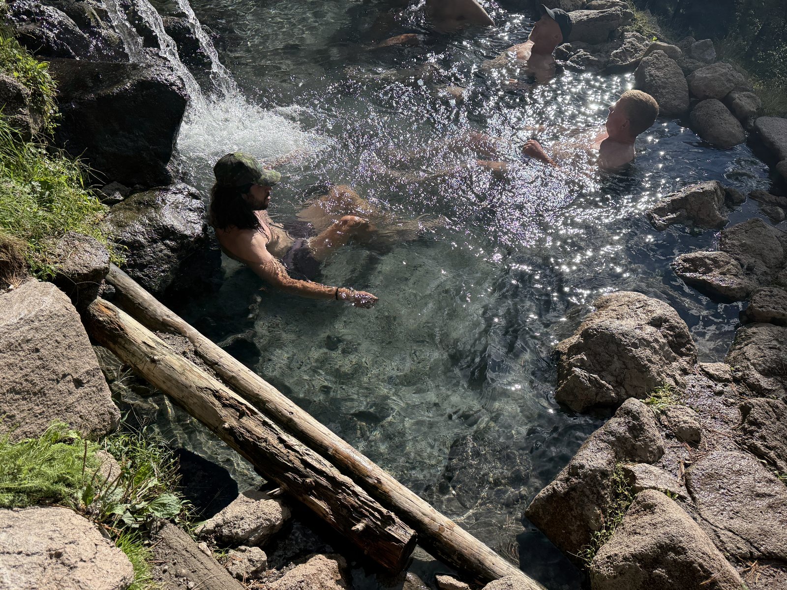 Training in mountain water, Santa Fe Immersion