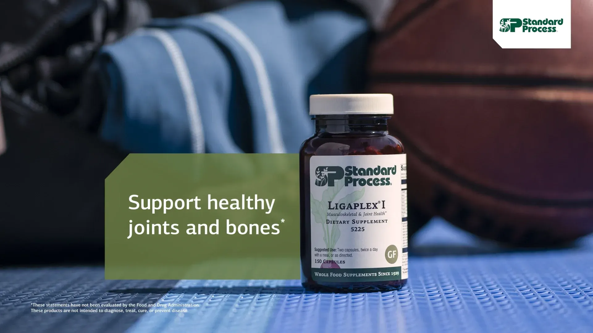 Standard Process Ligaplex I whole food supplement for healthy joints and bones