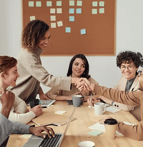 Rewired for Growth - Group at table